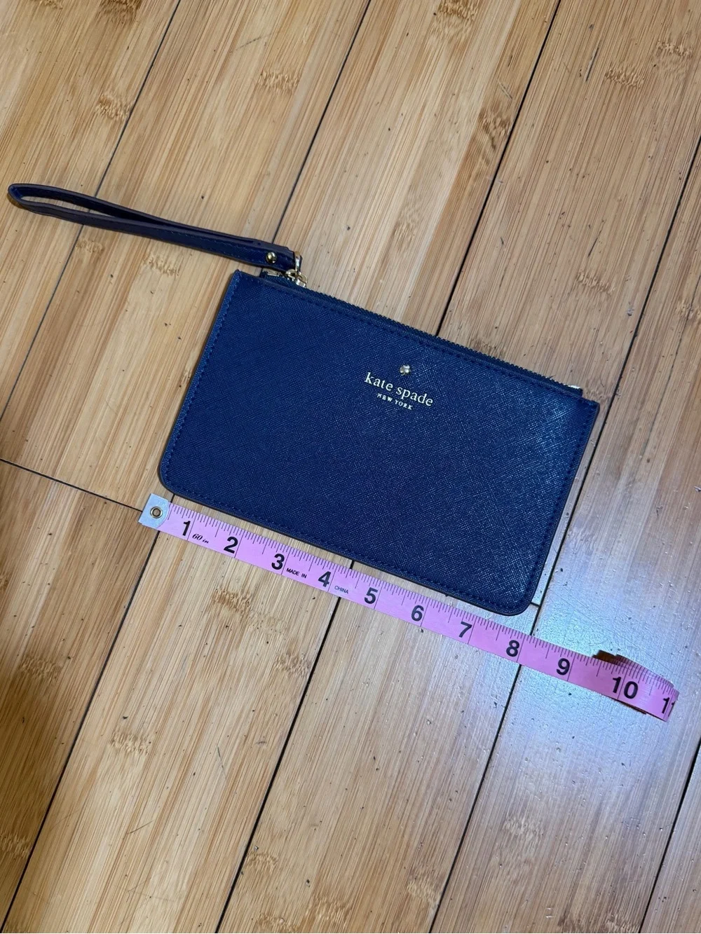 NWOT Kate Spade Navy Blue Wristlet OS